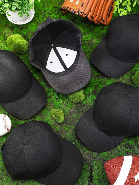 Adjustable 24-Pack Baseball Caps for Men & Women - Stylish, Versatile Headwear main image 7